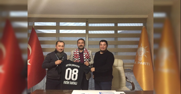 ÇORUHSPOR TAHTALI’YI MAKAMINDA ZİYARET ETTİ