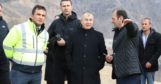 Vali Doruk Yusufeli Yeni Yerleşim Yerinde İncelemelerde Bulundu