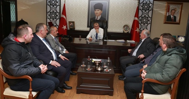 Vali Doruk, Şoför Esnafının Sorun ve Taleplerini Dinledi