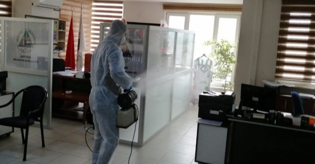 Artvin Belediyesi Dezenfekte Oldu