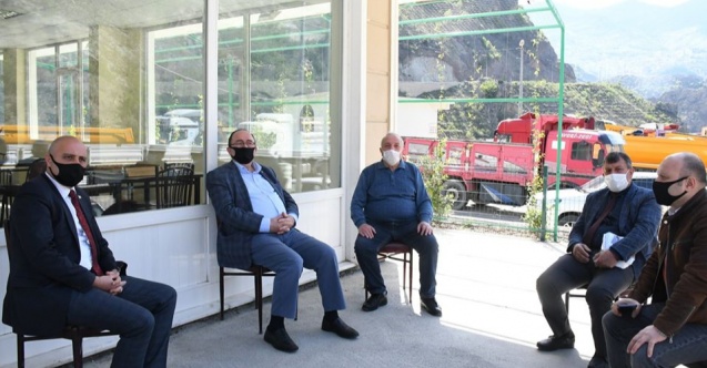 Artvin Belediyesi Şoförlere Maske Dağıtımı Gerçekleştirdi