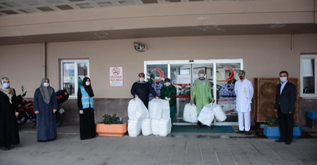 Müftülük Personelinden Sağlık Çalışanlarına İkram