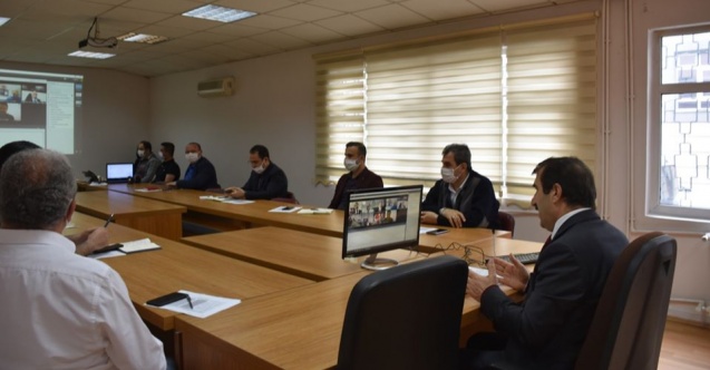 Haftalık Değerlendirme Toplantısı Telekonferansla Yapıldı
