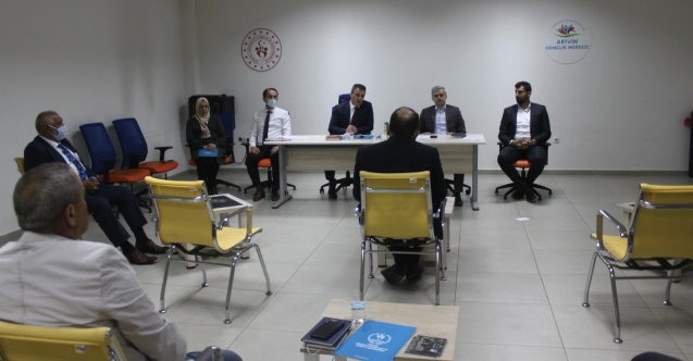 Artvin Gençlik ve Spor İl Müdürlüğünde Yeni Dönem Hakkında Toplantı Düzenlendi