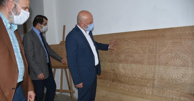 Artvin Milletvekili Av. Erkan BALTA'dan Hopa Halk Eğitimi Merkezine Ziyaret