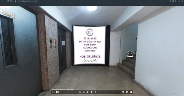 Evden Sergi Örnek Oldu