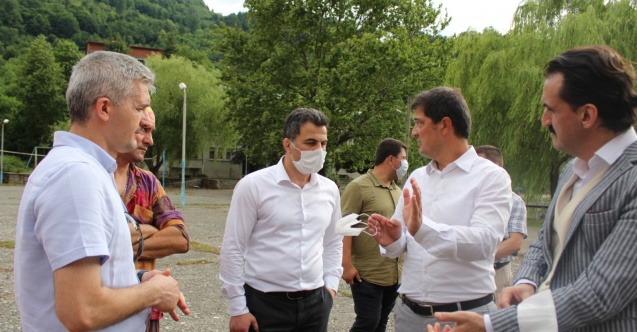 ARTVİN BORÇKA AMBARLI YATILI BÖLGE ORTAOKULU'NDA TEKNİK İNCELEMELER YAPILDI