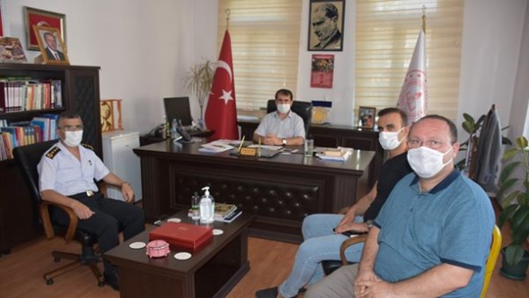 Artvin İl Jandarma Komutanı Albay Bahtiyar Yılmaz’dan Veda Ziyareti