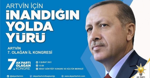 AK Parti Artvin İl Başkanlığından Bildiri