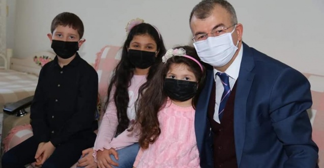 Vali Doruk’tan aile ziyareti