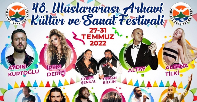 48. Uluslararası Arhavi Kültür ve Sanat Festivali’ne Sayılı Günler Kaldı!