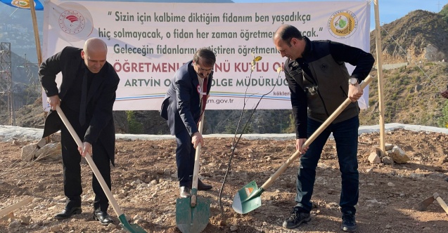 24 Kasım Öğretmenler Günü Anısına Fidan Dikim Etkinliği Gerçekleştirildi