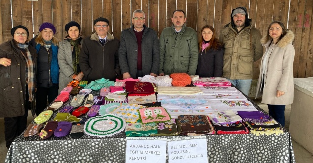 Halk Eğitimi Merkezlerinden Deprem Bölgesi İçin Yoğun Mesai