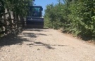 KORUCULAR KÖYÜNDE YOL SERGİ ÇALIŞMALARI BAŞLADI