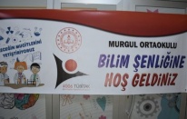 MURGUL ORTAOKULU TÜBİTAK 4006 BİLİM FUARI AÇILIŞI GERÇEKLEŞTİRİLDİ