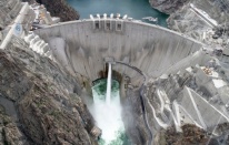 YUSUFELİ BARAJINDA, SU YÜKSEKLİĞİ 152,94 METREYE ULAŞTI