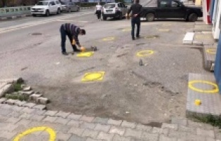 Artvin Belediyesi Sosyal Mesafeyi Belirledi