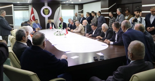 AK Parti 28. Dönem Artvin Milletvekili Adayı Faruk ÇELİK, Hopa TSO’ yu Ziyaret Etti