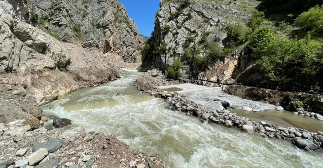 Ardanuç Bulanık Deresi’nde Çalışmalar Devam Ediyor