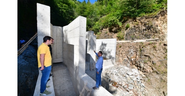 ARTVİN DSİ ÇORUH PROJELERİ 26. BÖLGE MÜDÜRÜLÜĞÜNDEN YAPILAN PROJELERİ YERİNDE İNCELEME