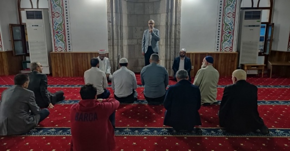 MEVLİD-İ NEBİ HAFTASI ETKİNLİKLERİ KAPSAMINDA "SABAH NAMAZI BULUŞMASI"