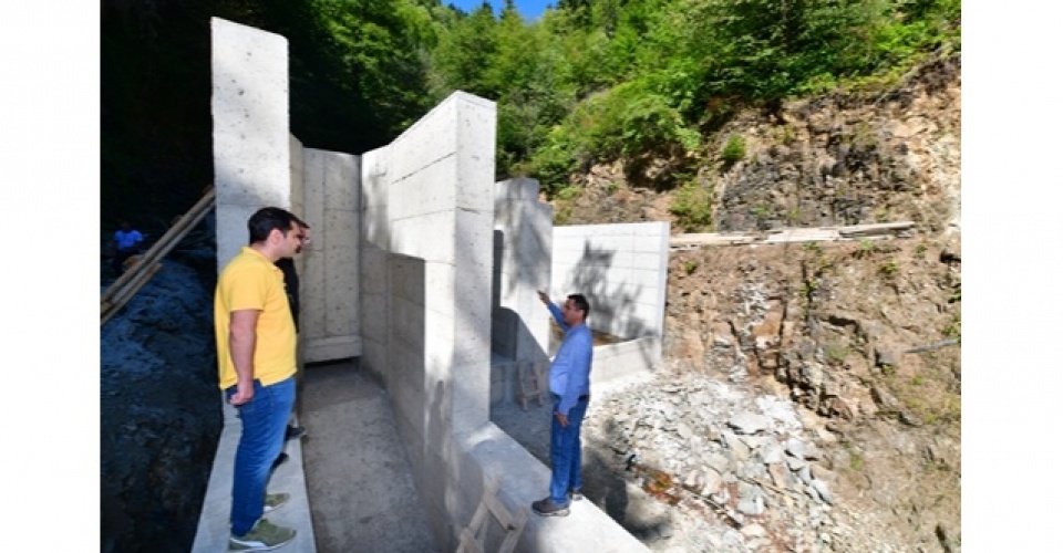 ARTVİN DSİ ÇORUH PROJELERİ 26. BÖLGE MÜDÜRÜLÜĞÜNDEN YAPILAN PROJELERİ YERİNDE İNCELEME